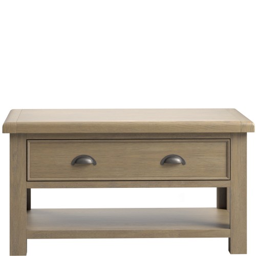 Stoneford Oak Coffee Table with 2 Drawers