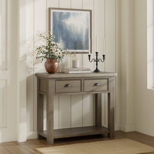 Stoneford Oak Console Table