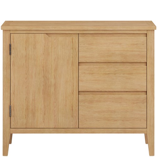 Cadley Oak Small Sideboard with Drawers