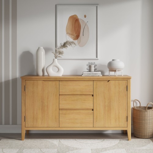 Cadley Oak Large Sideboard