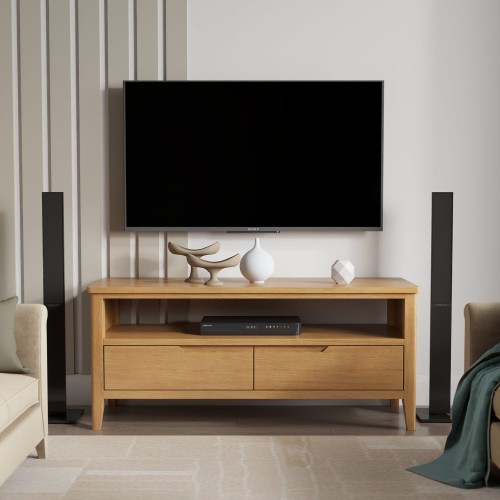 Cadley Oak Plasma TV Unit
