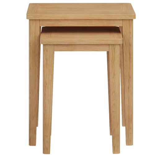Cadley Oak Nest of 2 Tables