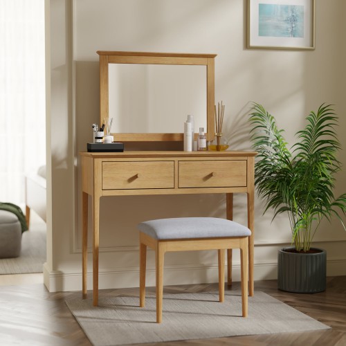 Danbury Oak Dressing Table Set