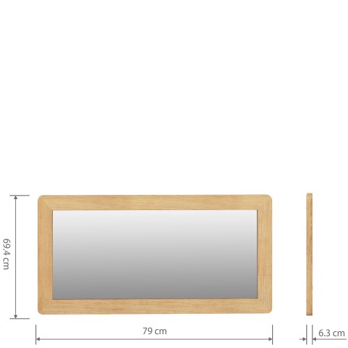 Harkus Oak Dressing Table Set