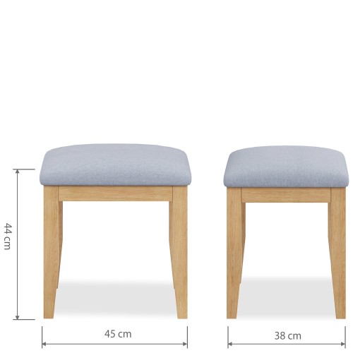 Harkus Oak Dressing Table Set