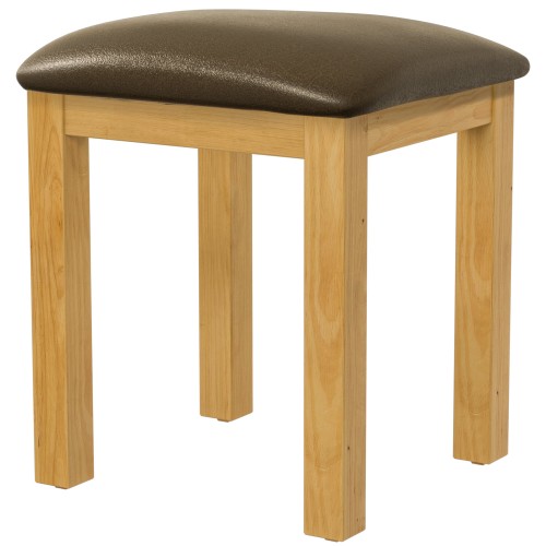 Chunky Pine Dressing Table Stool