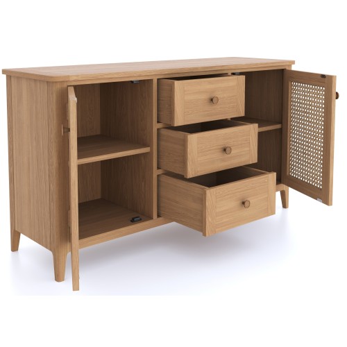 Elegans Natural Oak Large Sideboard