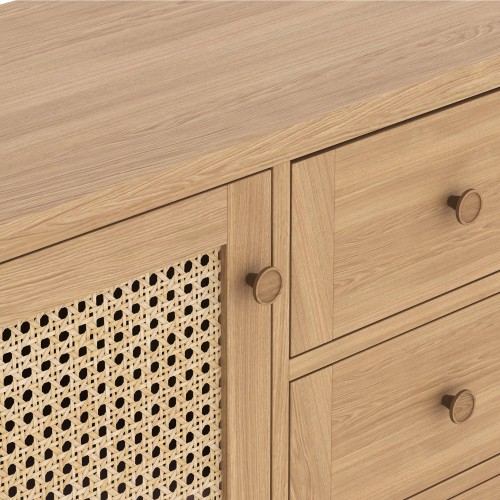 Elegans Natural Oak Large Sideboard