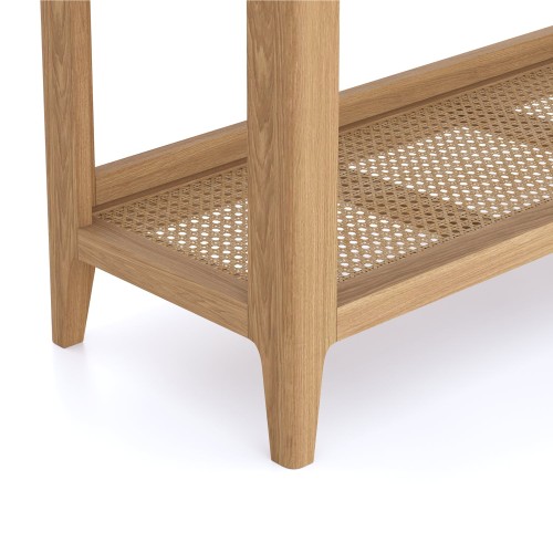 Elegans Natural Oak Open Bookcase