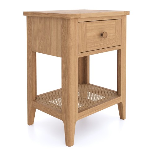 Elegans Natural Oak Lamp Table