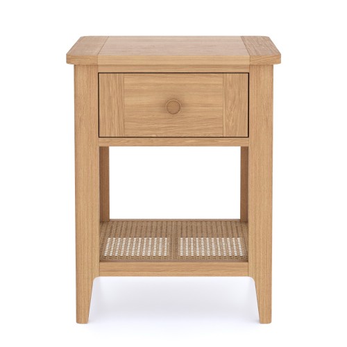 Elegans Natural Oak Lamp Table