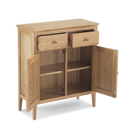 Enfield Oak Small Sideboard Lifestyle Furniture UK