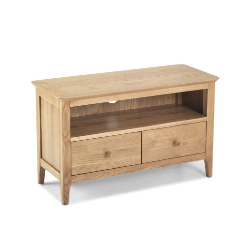 Enfield Oak TV Unit Lifestyle Furniture UK