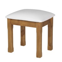 Country Pine Dressing Table Stool