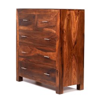 Cuba Sheesham 2 Over 3 Chest of Drawers
