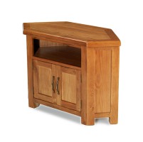 Emsworth Oak Petite Corner TV Unit