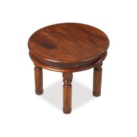 Jali Sheesham 55 cm Round Thakat Coffee Table