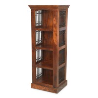Jali Sheesham Alcove Bookcase