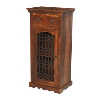 Jali Sheesham Hi-Fi Cabinet