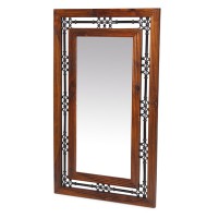 Jali Sheesham Tall Mirror