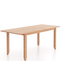 Harlyn Natural Oak 160/200cm Extending Dining Table
