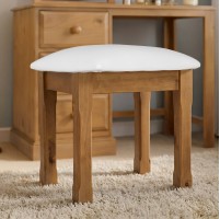 Country Pine Dressing Table Stool