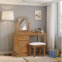Country Pine Dressing Table Set