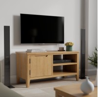 Cadley Oak Small TV Unit