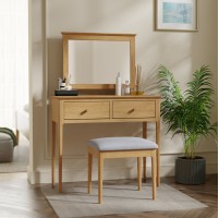 Danbury Oak Dressing Table Set