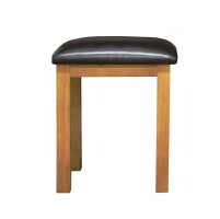 Chunky Pine Dressing Table Stool