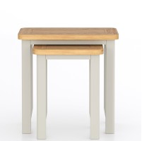 Harlyn Painted Nest of 2 Tables