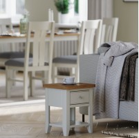 Harlyn Painted Lamp Table