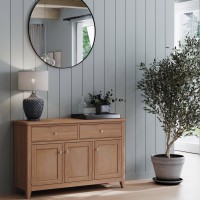 Harlyn Natural Oak Large Sideboard