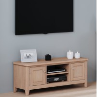 Harlyn Natural Oak Wide TV Cabinet