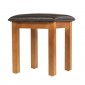 Chunky Pine Dressing Table Stool