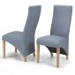 Avon Chair Natural Leg Beige Tweed