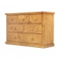 Chunky Pine 3 Over 4 Chest of Drawers