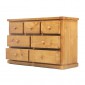 Chunky Pine 3 Over 4 Chest of Drawers