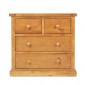 Chunky Pine 2 Over 2 Chest of Drawers