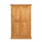 Chunky Pine Kids Double Wardrobe