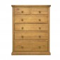 Chunky Pine 2 Over 4 Chest of Drawers