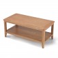 Cadley Oak Coffee Table with Shelf