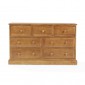 Country Pine 3 Over 4 Chest of Drawers