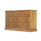 Country Pine 3 Over 4 Chest of Drawers