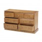 Country Pine 3 Over 4 Chest of Drawers