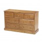 Country Pine 3 Over 4 Chest of Drawers