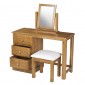 Country Pine Dressing Table Set