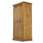 Country Pine Full Hanging Double Wardrobe