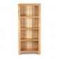 Cuba Oak Solid Bookcase