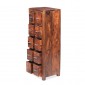 Cuba Sheesham 10 Drawer CD Almirah